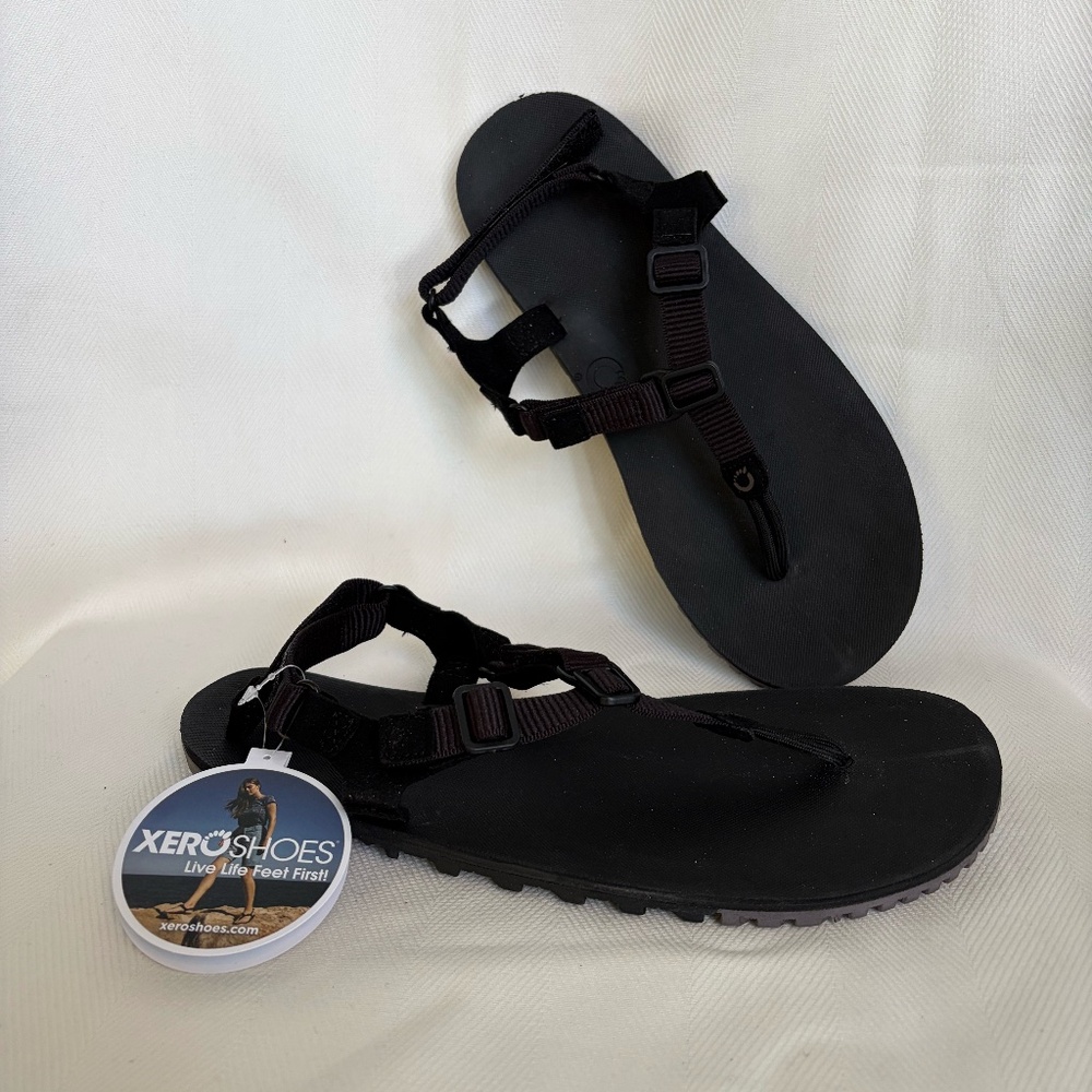 Xero Shoes Women's H-Trail Sandal - black - size 9